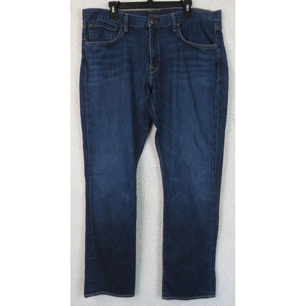 Mens Agave Copper Spitfire Relaxed Straight Jeans Pants Blue USA Made Size 40x36
